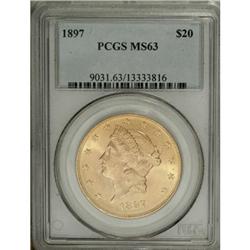 1897 $20 MS63 PCGS