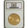 Image 1 : 1897-S $20 MS62 NGC