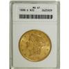 Image 1 : 1898-S $20 MS61 ANACS