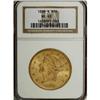 Image 1 : 1898-S $20 MS63 NGC