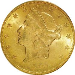 1899 $20 MS61 PCGS