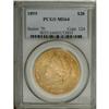 Image 1 : 1899 $20 MS64 PCGS