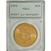 Image 1 : 1900 $20 MS61 PCGS