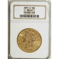 1900-S $20 MS62 NGC