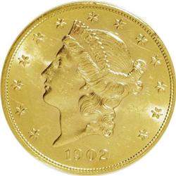 1902-S $20 MS61 ANACS