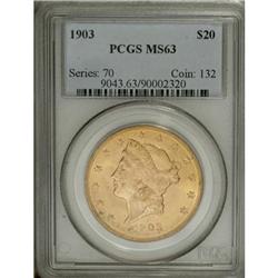 1903 $20 MS63 PCGS
