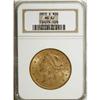 Image 1 : 1903-S $20 MS62 NGC