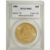 Image 1 : 1904 $20 MS62 PCGS