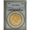 Image 1 : 1904 $20 MS64 PCGS