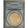 Image 1 : 1904-S $20 MS64 PCGS