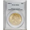 Image 1 : 1905-S $20 MS62 PCGS