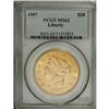Image 1 : 1907 $20 MS62 PCGS