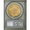 Image 2 : 1907-D $20 MS62 PCGS
