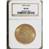 Image 1 : 1907-S $20 AU58 NGC