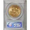Image 2 : 1907-S $20 MS62 PCGS