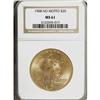 Image 1 : 1908 $20 No Motto MS61 NGC