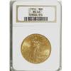 Image 1 : 1910 $20 MS63 NGC
