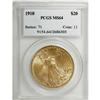 Image 1 : 1910 $20 MS64 PCGS