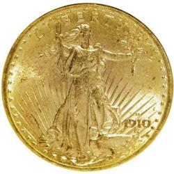 1910-D $20 MS63 NGC