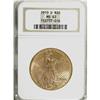 Image 3 : 1910-D $20 MS63 NGC