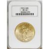 Image 1 : 1913 $20 MS62 NGC