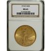 Image 1 : 1914-S $20 MS63 NGC