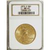 Image 1 : 1914-S $20 MS63 NGC