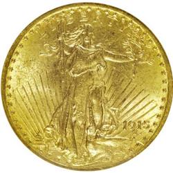 1915 $20 MS62 NGC