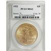 Image 1 : 1922 $20 MS62 PCGS