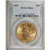 Image 1 : 1922 $20 MS64 PCGS