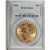 Image 1 : 1922 $20 MS64 PCGS