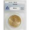 Image 1 : 1924 $20 MS62 ANACS