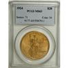 Image 1 : 1924 $20 MS63 PCGS