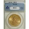 Image 1 : 1924 $20 MS63 ANACS