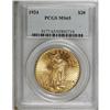 Image 1 : 1924 $20 MS65 PCGS