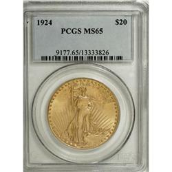 1924 $20 MS65 PCGS