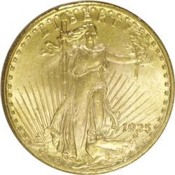1925 $20 MS63 PCGS
