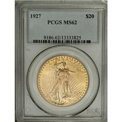 1927 $20 MS62 PCGS