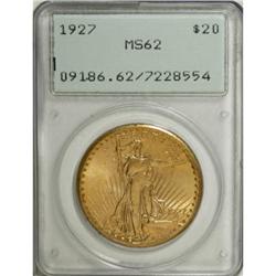 1927 $20 MS62 PCGS