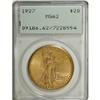 Image 1 : 1927 $20 MS62 PCGS