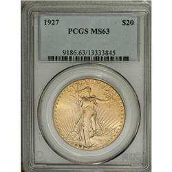 1927 $20 MS63 PCGS