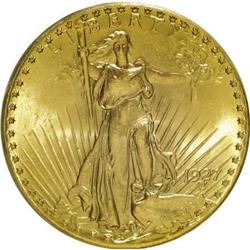 1927 $20 MS64 PCGS
