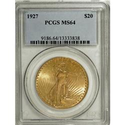 1927 $20 MS64 PCGS