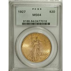 1927 $20 MS64 PCGS