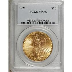 1927 $20 MS65 PCGS