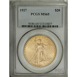 1927 $20 MS65 PCGS