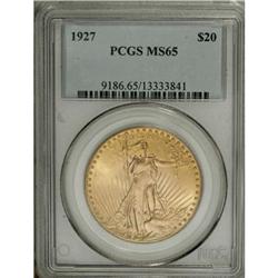 1927 $20 MS65 PCGS