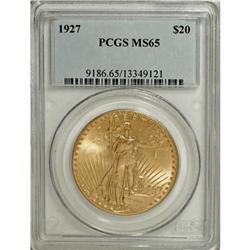 1927 $20 MS65 PCGS