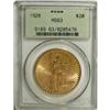 Image 1 : 1928 $20 MS63 PCGS
