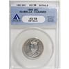 Image 3 : 1893 25C Isabella Quarter AU58 ANACS